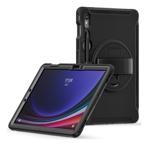 Funda Case Armor 360° Anticaidas P/ Tablet Samsung Tab S9 Fe
