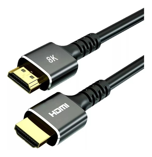 Cable Hdmi Multimedia Alta Definición 8k 1,5mts