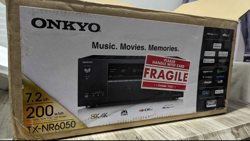 Onkyo Tx-nr6050 Receiver Amplificador 7.2 Excelntecondición (Usado)