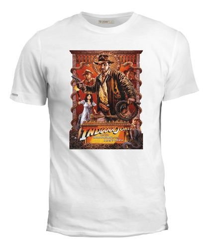 Camiseta Indiana Jones Serpiente A Los Lados Pelicula Ink