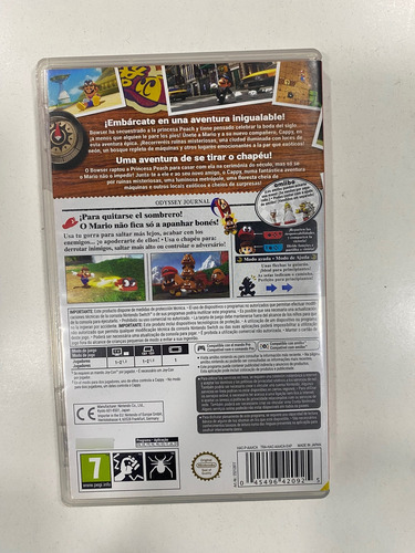 Juego Nintendo Switch Super Mario Odyssey Edición Estándar (Usado)