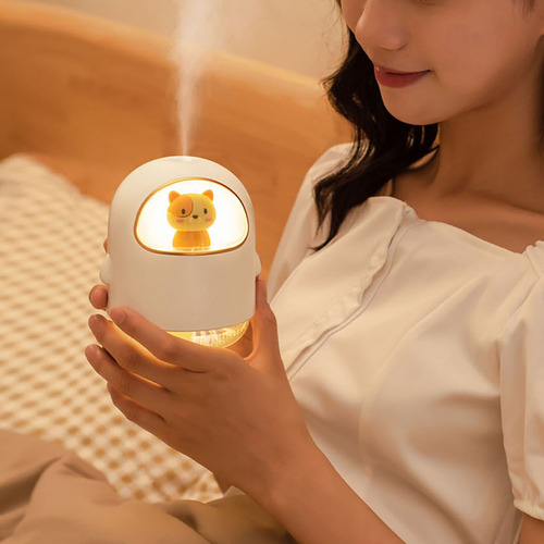 Humidificador C Space Cat Con Luz Nocturna Ambiental