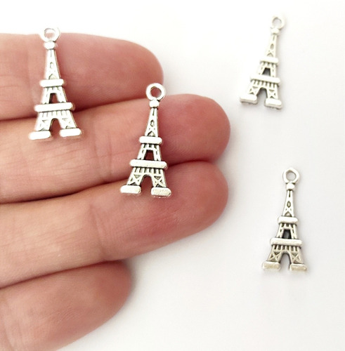 20 Dijes Torre Eiffel (2) Armado De Bijouterie Souvenirs 