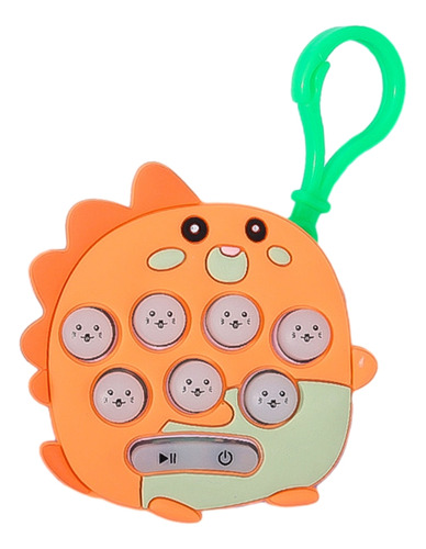Llavero De Consola De Juegos Light Up Popgame Toy Sensory (1