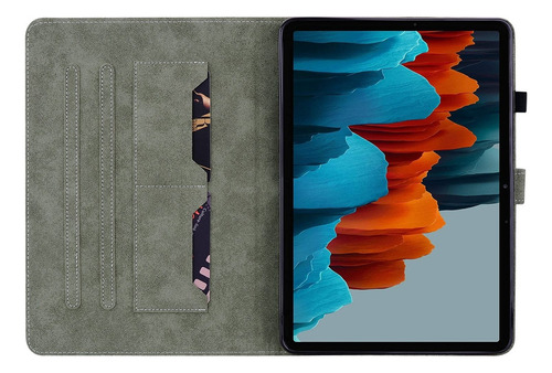 Funda De Tableta De Pu Para Samsung Galaxy Tab S7/tab S8