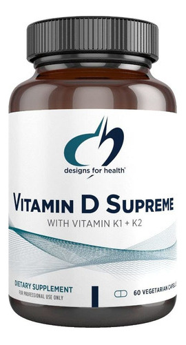 Vitamin D Supreme 5000 Ui + Vitamina K1 + K2 Mk7 60 Cap