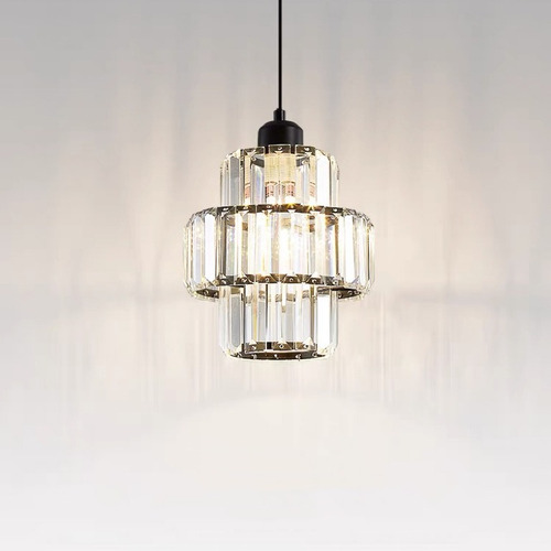 JUDENG Lámpara De Techo Lámpara Colgante Moderna Cristal Decorativa Lámpara De Techo De Cristal De Un Solo Cabezal,negro,moderna Luz Lamparas Colgantes Lamparas Decorativas Lamparas Para Sala