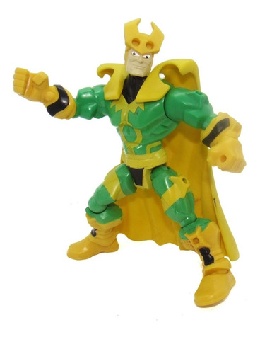 Imagem 1 de 4 de Boneco Loki Marvel Desmontável Hero Mashers Hasbro 16 Cm C24