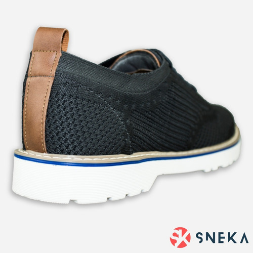Zapatos Sneka Vestir Moda Hombre Gris Oxford 26-29 Profesor