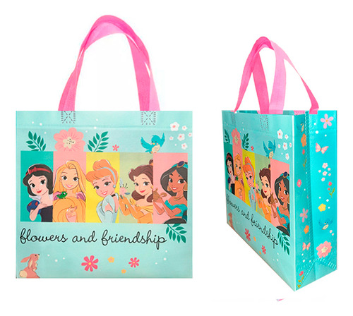 25 Bolsas Dulceros Reutilizables Princesas Disney