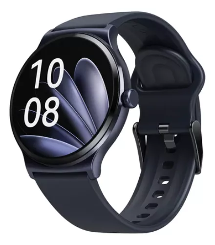 Smartwatch Amazfit Bip 5 Bip 5 Sport 1.91 caja 45.9mm de plástico negra,  malla negra de silicona y bisel negro de plástico