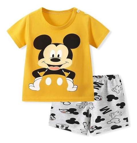 Conjunto De Ropa De Mickey Mouse Para Bebé