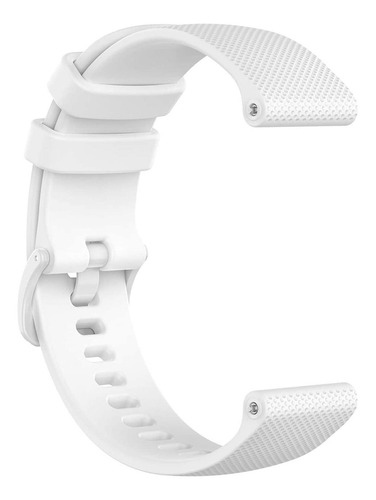 Malla De Silicona Garmin Venu, Vivomove3 , Style, Hr, Blanco