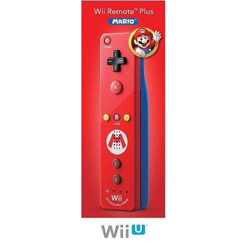 Nintendo Wii Remote Plus Mario - Rojo