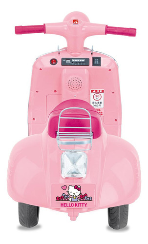 Lambreta Hello Kitty Eletrica 6v Rosa
