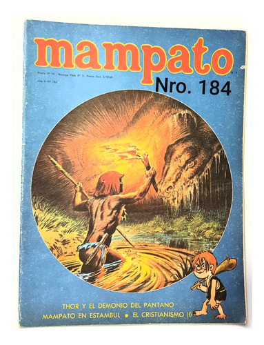 Lote 5 Revistas Años '70 Mampato Chile, Buen Estado.
