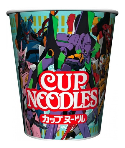 Evangelion Robots Eva Nissin Cup Noodles Sopa Instantanea !*