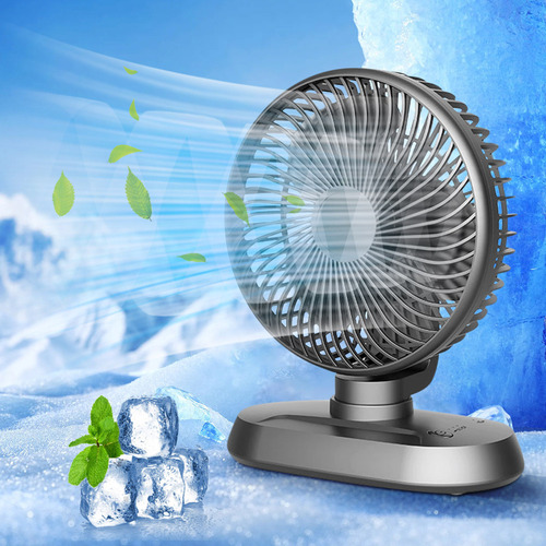 W Ventilador Usb Tres En Uno Para Escritorio De Oficina Y