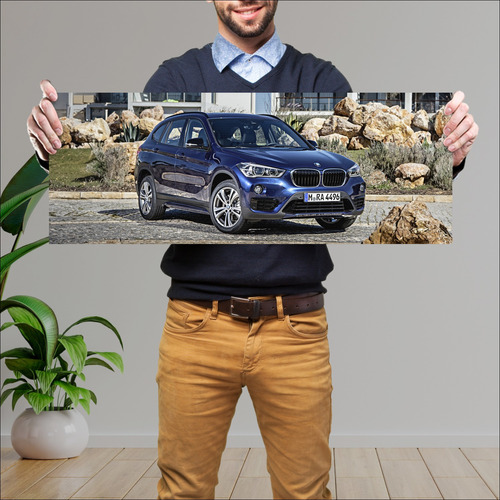 Cuadro 30x80cm Auto 2015 Bmw X1 84299 77