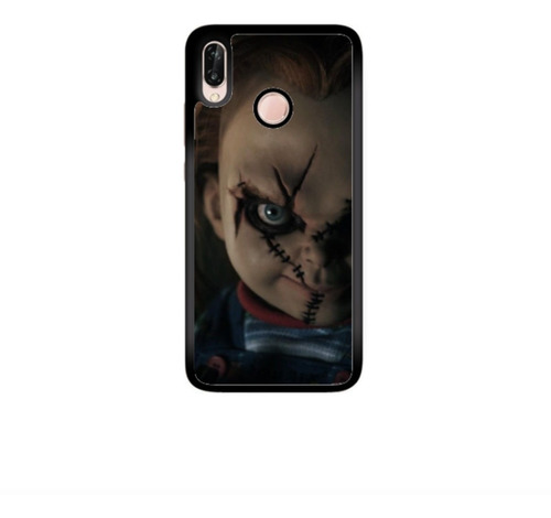 Funda Protector Para Huawei Chucky Muñeco Malo Cicatriz Cara