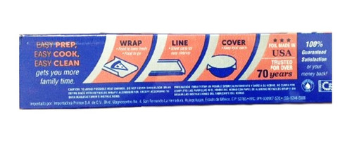 Papel Aluminio Reynolds Wrap Everyday 2 Pzs 76.2m X 304mm