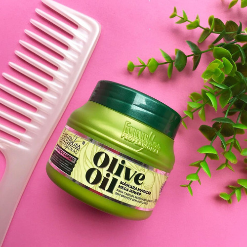 Máscara De Umectação Olive Oil 250g Forever Liss +