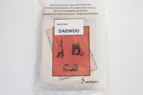 Bolsas De Aspiradora Daewoo Sanyo Atma  Pack X5 Importadas!