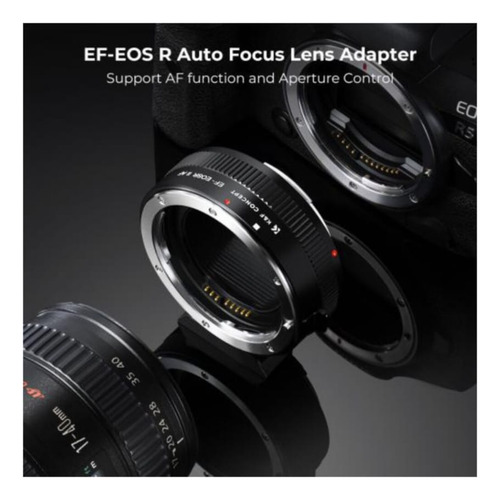 Adaptador De Lente Canon Ef/ef-s A Eos R Il Electrónico K&f