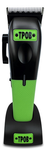 Máquina De Cortar Cabelo Tpob Play Barber 7500 Rpm Com Alças