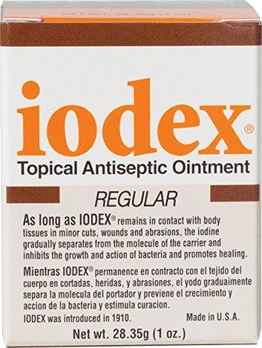 Pomada Antiséptica Iodex - 4.7% Yodo - Previene Infecciones