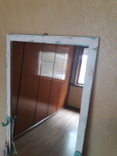 Espejo De Pared Colgante Con Perchero Vintage