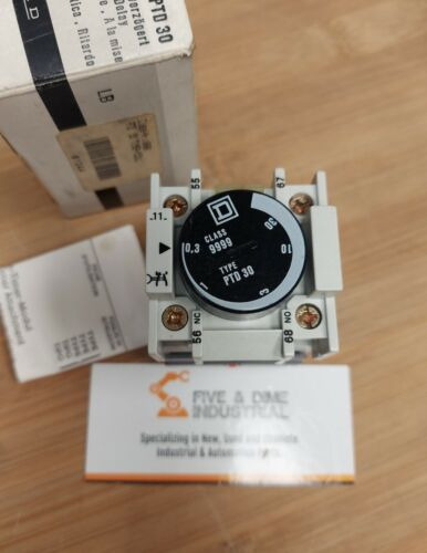 Square D Ptd-30 New Class 9999 Pnuematic Timer Module  ( Ggi