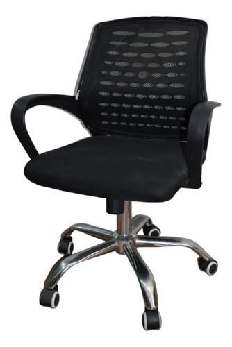 Silla Ergonomica De Oficina Gerencial Tikal Color Negro