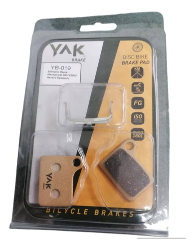 Pastillas De Freno Para Bicicleta Yak Brake Yb-019
