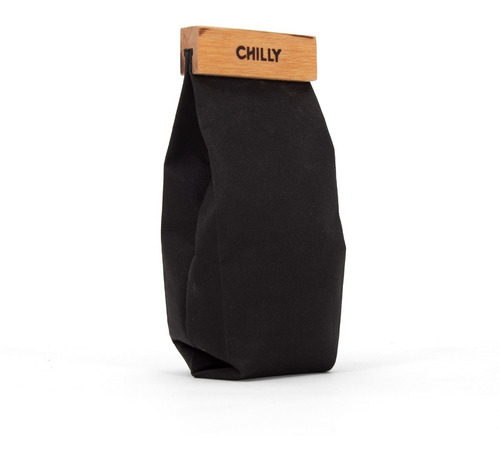 Imagen 1 de 8 de Yerbera De Tela 500 Grs Diseño Negra Chilly