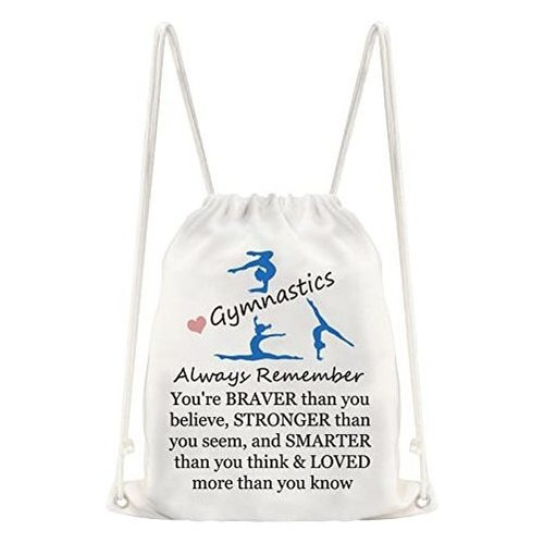 Bolsas De Gimnasia Con Cordón Para Niñas, Gimnastas, Gift Lo