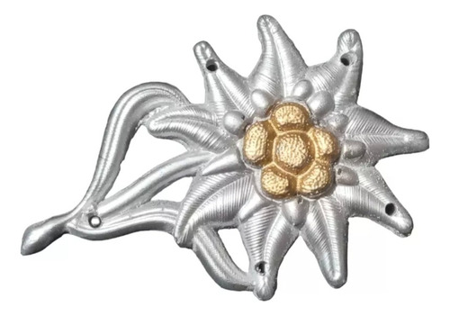 Insignia Edelweiss P/gorra Bergmütze (replica En Plástico)