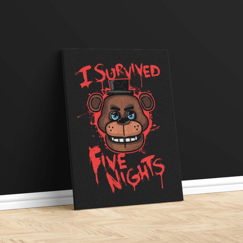 Cuadro Canvas Five Night´s At Freddy 8