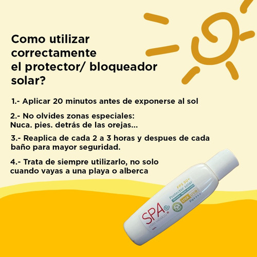 3 Bloqueadores, Protector Solar Spf 50+ Crema Gel Bio Pa++++