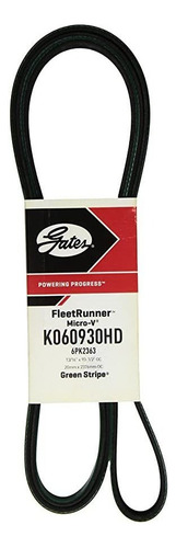 Auto V-belt, Número Industria K060930hd