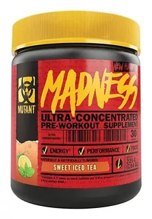 Pre Entreno Mutant Madness 30 Servicios Los Sabores Sabor Pinapple Pasion