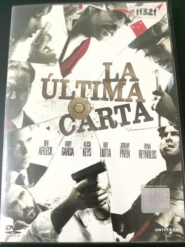 Dvd La Ultima Carta Con Ben Affleck,andygarcia,ryan Reynolds