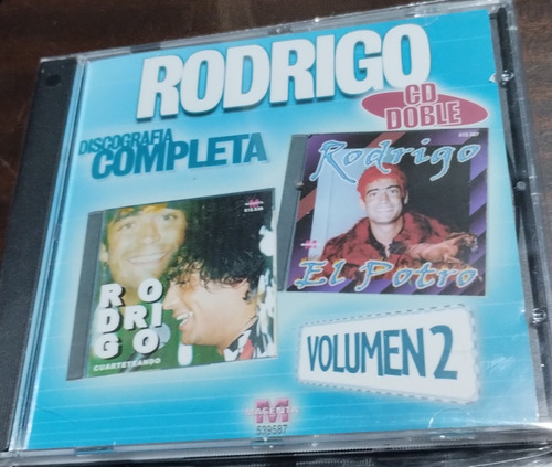 Rodrigo Cd Doble  2 En 1 Cuarteando Y El Potro Nuevo