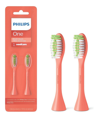 Philips Sonicare Repuesto One Bh1022/01 Coral 2 Brush Heads