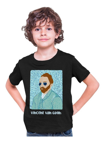 Playera Cartoon - Niños - Vincent Van Gogh