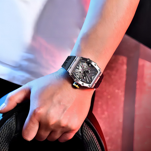 Reloj ejecutivo Pagani Design PD1738 color Negro para hombre