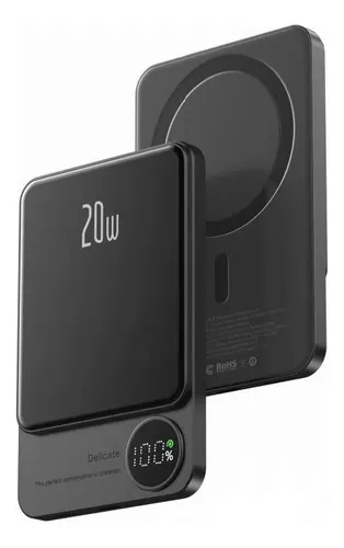 Powerbank 10000 Mah Carga Magnética Magsafe Batería Portátil