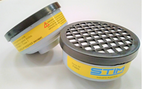 Semimascara Respiratoria Stim + 2 Filtros Para Vapores Organicos, Acidos, Pinturas