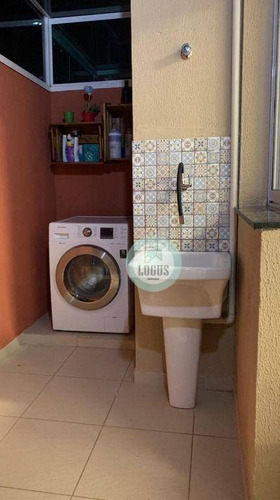 Imagem 14 de 19 de Apartamento Impecável De 46m² Composto Por 2 Dormitórios Sendo 1 Suíte, À Venda Por R$ 350.000,00 - Paraíso - Santo André/sp - Ap1785