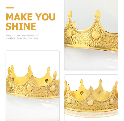 Corona King Crown Performance Decorativa Para Cosplay